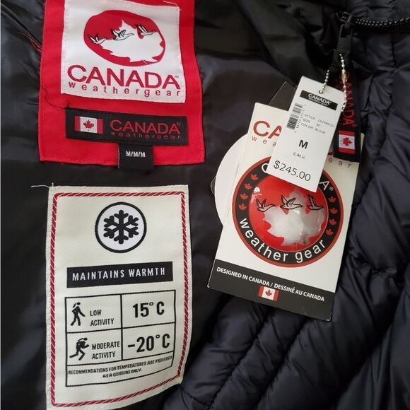 Canada Weather Gear Parka sz Med - Picture 12 of 14